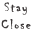 Stay Close Logo