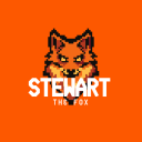 Stewart The Fox Logo