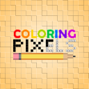 Coloring Pixels Logo