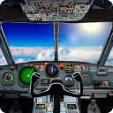 Pilot Airplane simulator 3D Logo