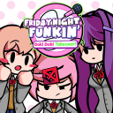 Friday Night Funkin': Doki Doki Takeover! Logo