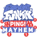 Friday Night Funkin': PING MAYHEM!!! Logo