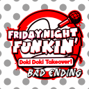 Doki Doki Takeover - Bad Ending Logo